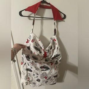 Tracy Lords Cry baby top collab with Laura Bynes pinup couture